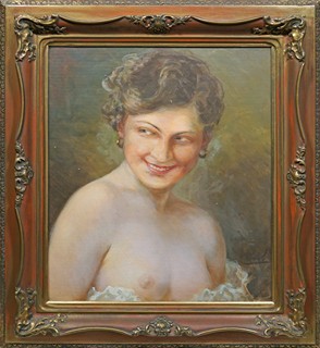 Oldřich Vlach (1886 - 1958) - Odhalená dáma