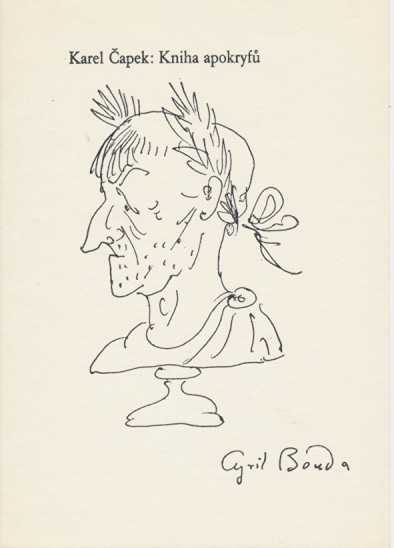 Cyril Bouda (1901 – 1984) - Karel Čapek: Kniha apokryfů