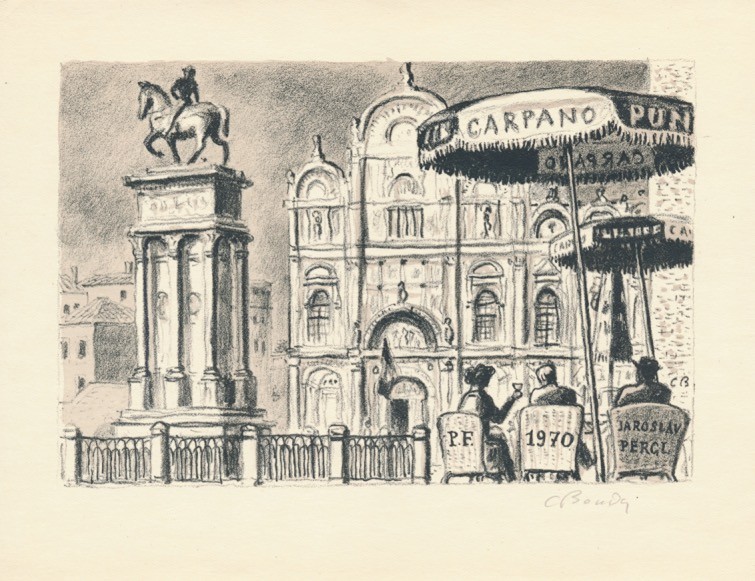 Cyril Bouda (1901 – 1984) - Piazza San Carlo