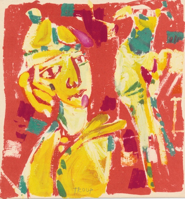 Miloslav Troup (1917 – 1993) - Papoušek s chlapcem