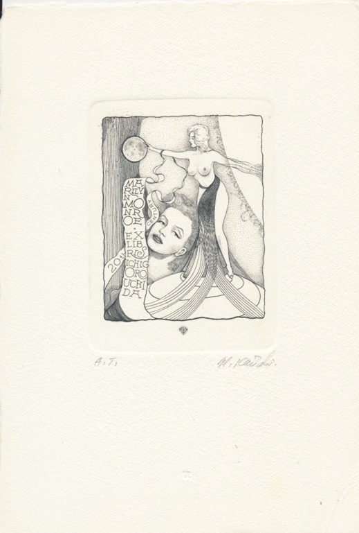 Vlastimil Kačírek (1895 – 1970) - Akt se stuhou