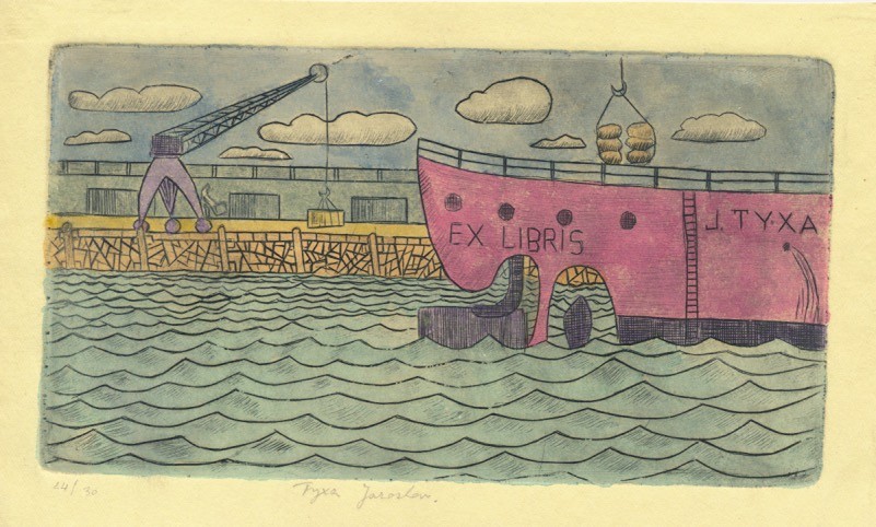 Jaroslav Tyxa (1912–1986) - Nákladní loď