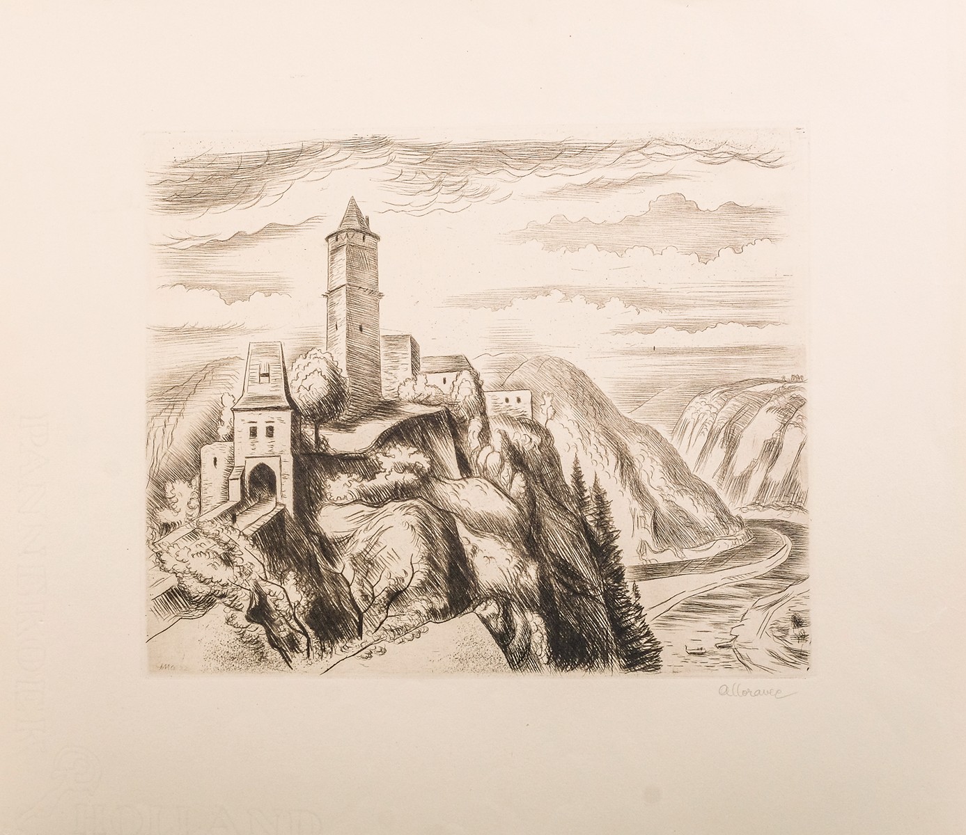 Alois Moravec (1899 – 1987) - Hrad