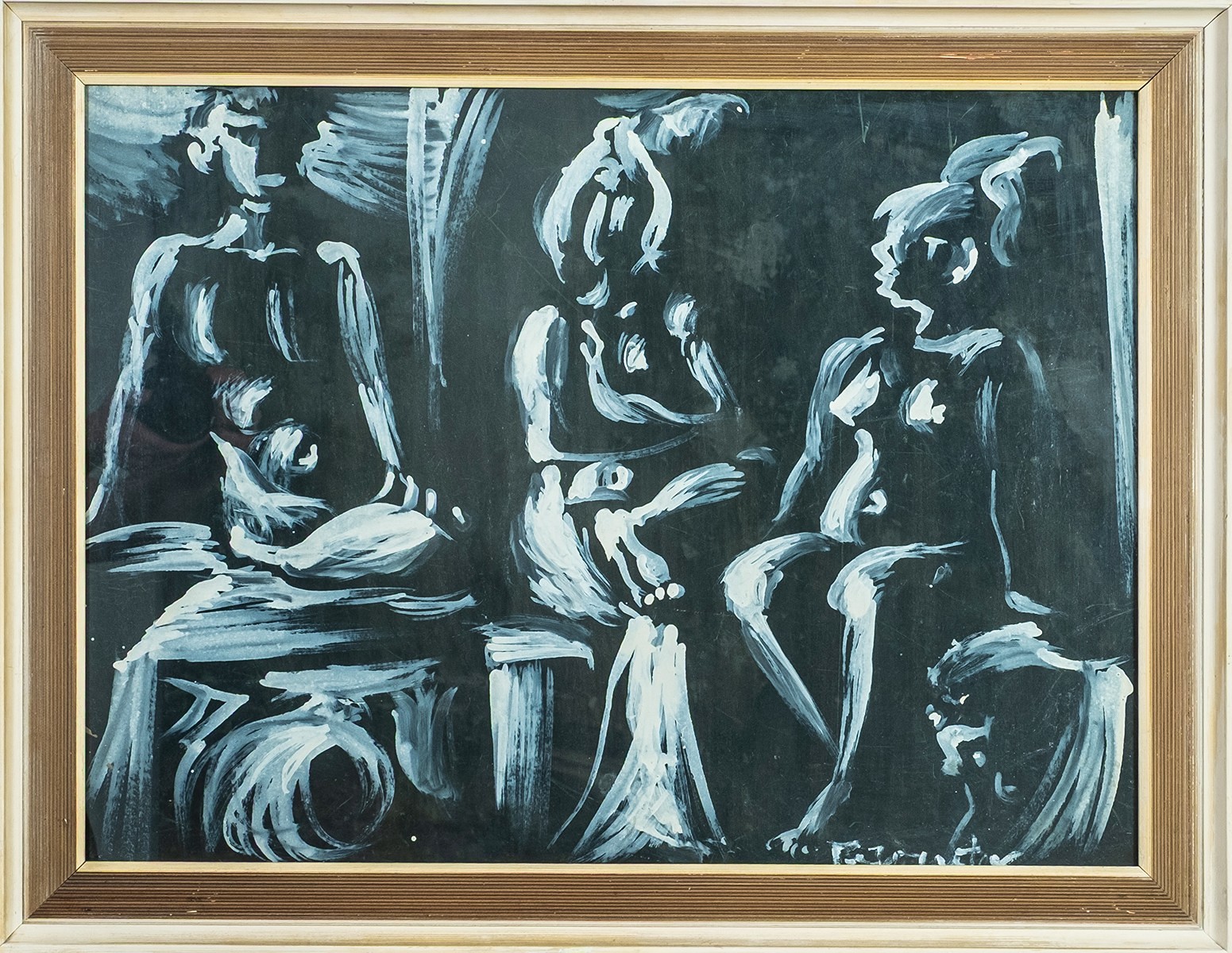 Andrej Belocvětov (1923 - 1997) - V sauně