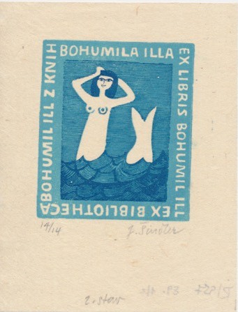 Jiří Šindler (1938 – 2022) - Mořská panna - konvolut dvou grafik
