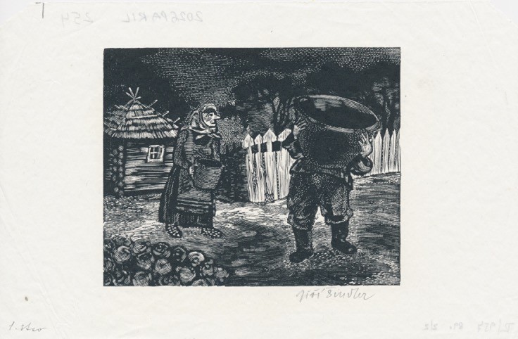 Jiří Šindler (1938 – 2022) - Na vesnici