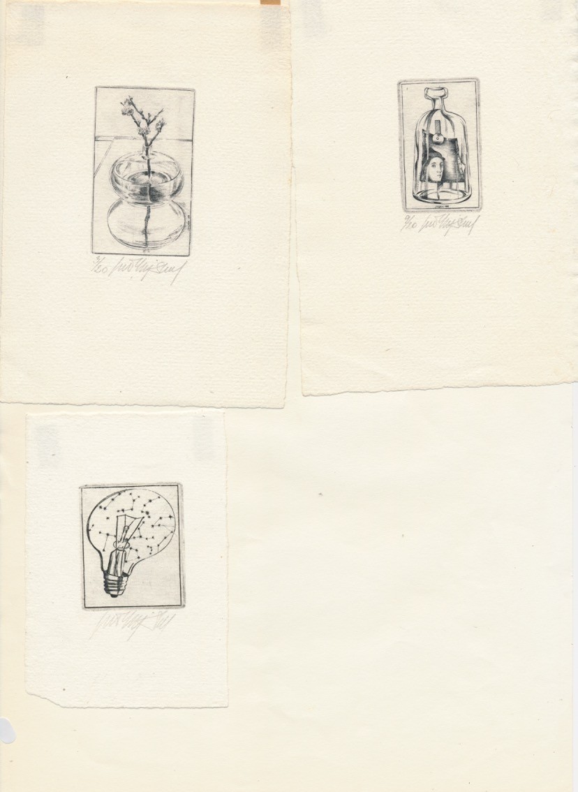 Jiří Stejskal (1948 – 1988) - Konvolut tří grafik