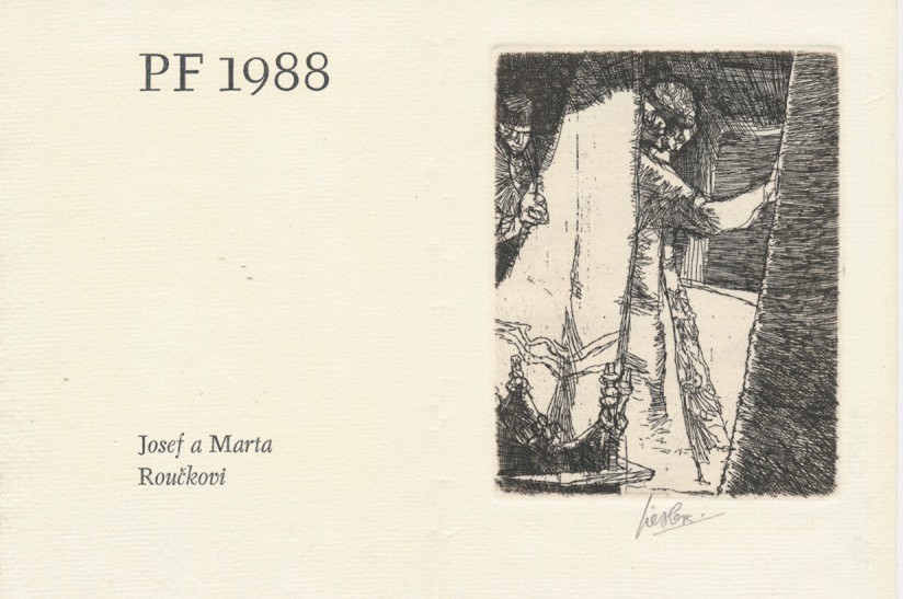 Josef Liesler (1912 – 2005) - Konvolut dvou grafik