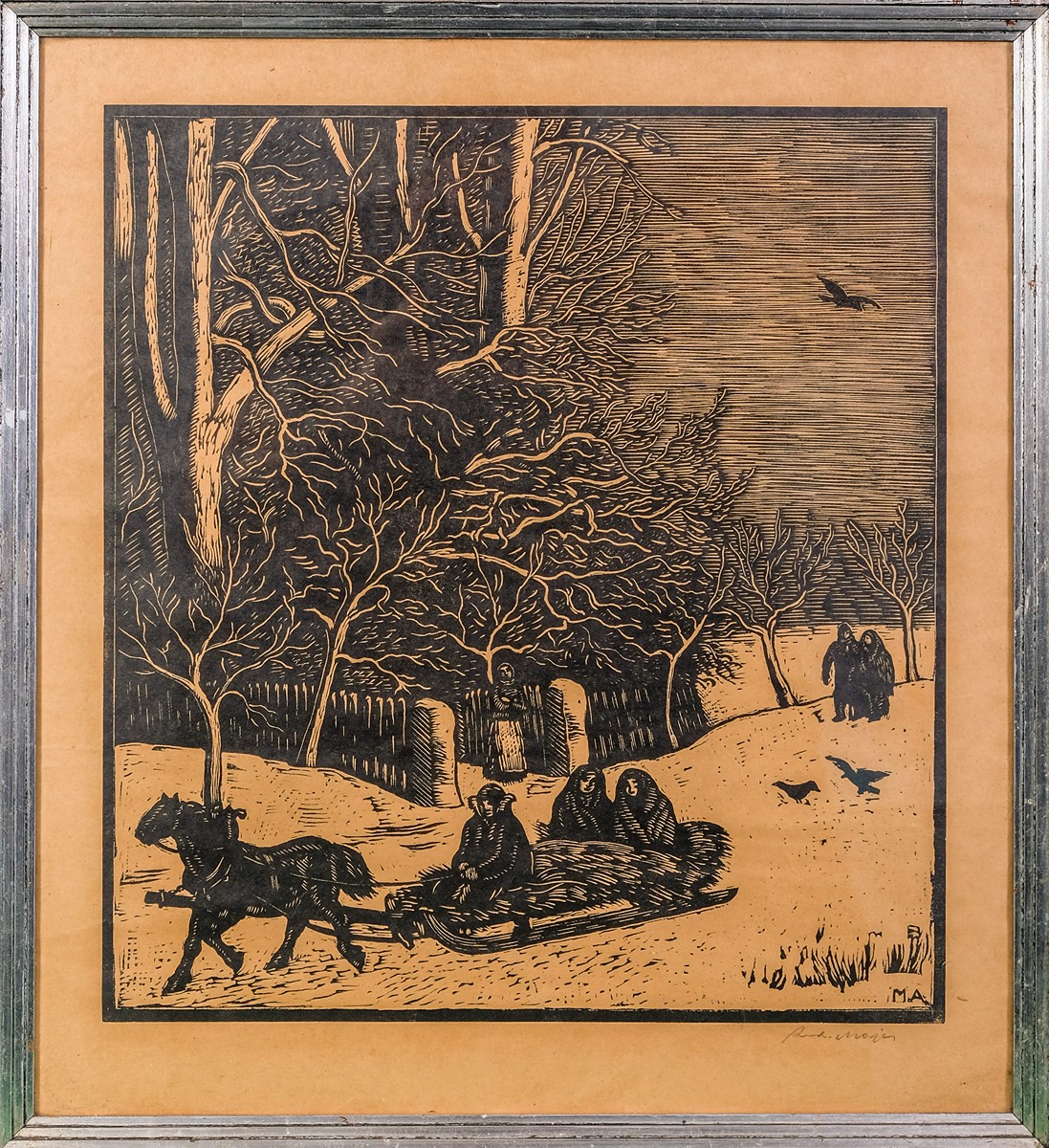 Antonín Majer (1882 – 1963) - Tuhá zima