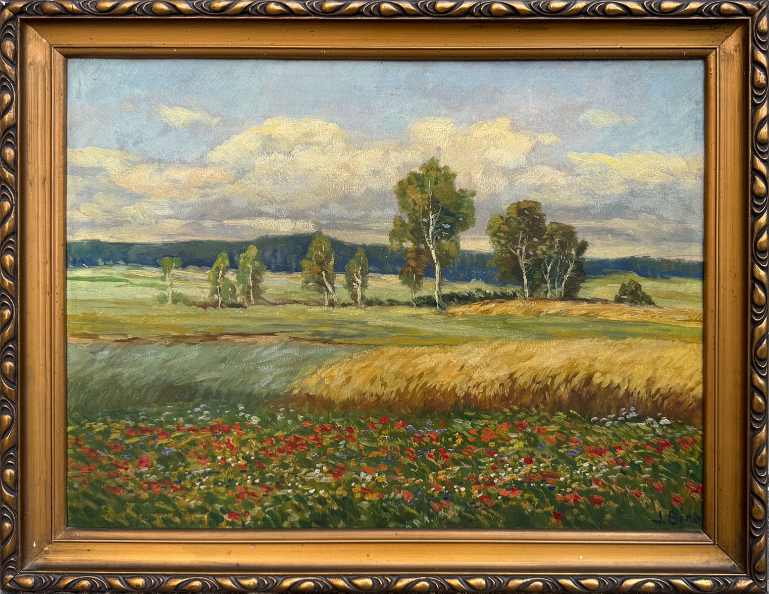 Josef Bino (1881 – 1947) - Rozkvetlá louka