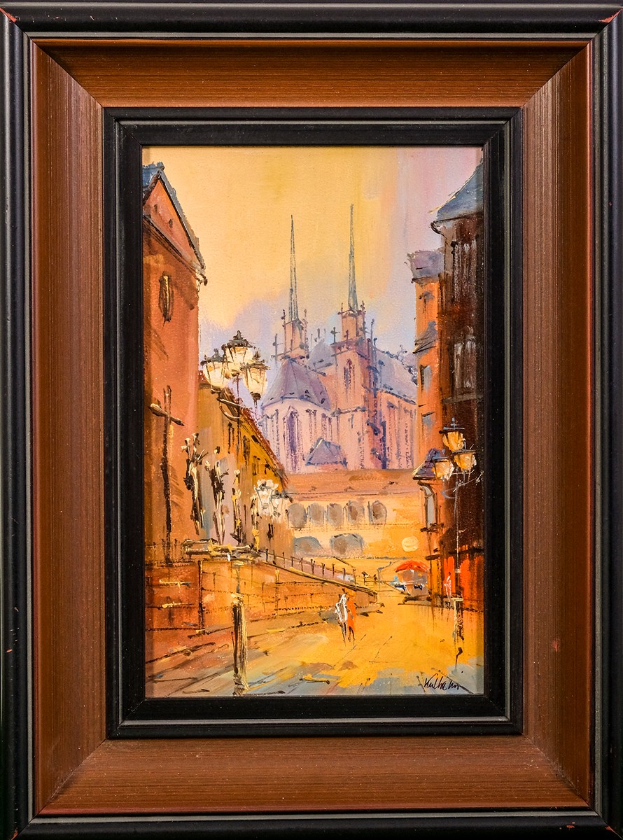 Ivan Kulheim (1940) - Večer na Kapucínském nám.