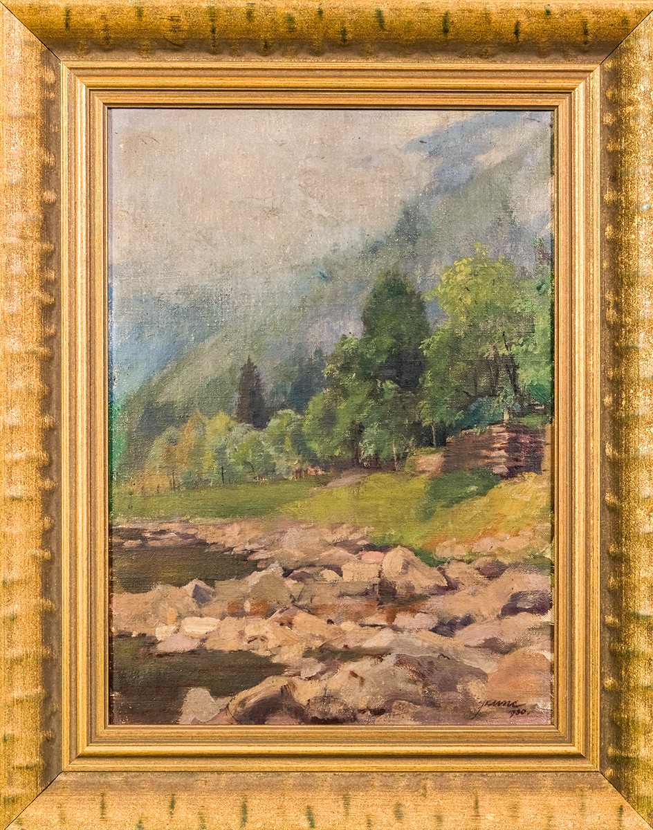 Jaromír Kunc (1900 - 1971) - Potůček v horách