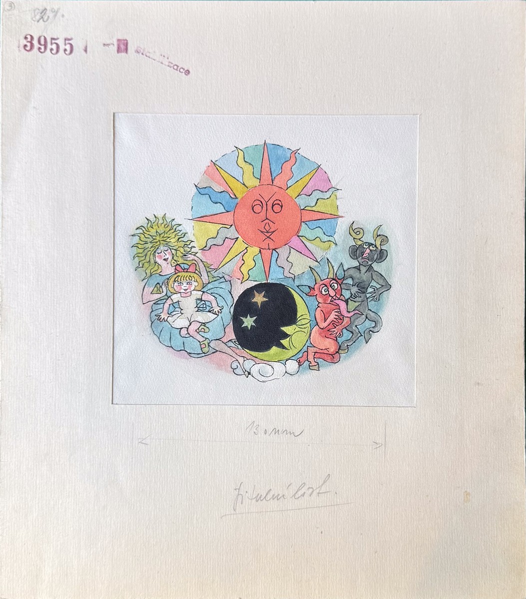 Josef Novák (1902 - 1987) - Pohádková ilustrace