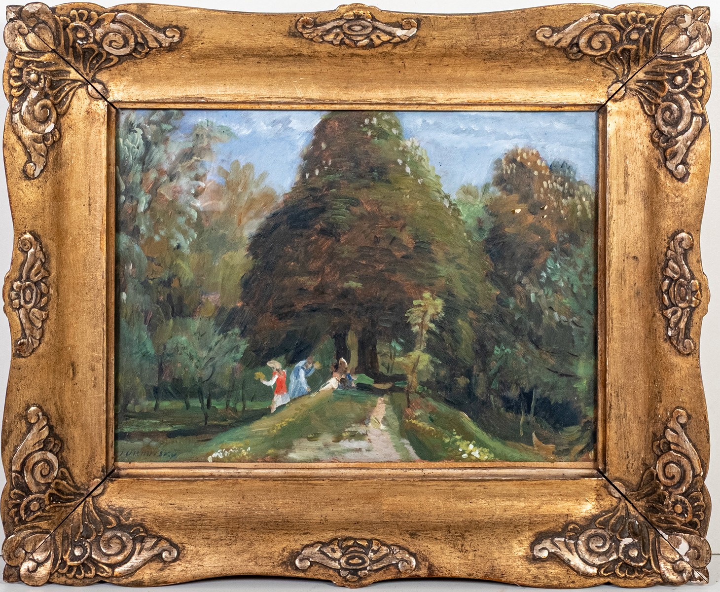 Jakub Obrovský (1882 – 1949) - Zámecká obora ve Veltrusech