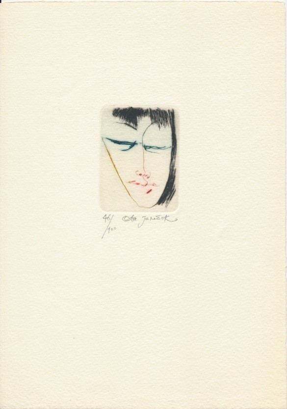 Ota Janeček (1919 – 1996) - Tmavovláska