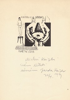 Jaroslav Kaiser (1919 – 2007) - K večeru o serigrafii