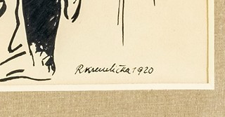 Rudolf Kremlička (1886 – 1932) - Dívka