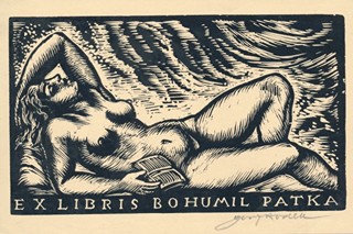 Josef Hodek (1888 – 1973) - Čtenářka