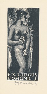Josef Hodek (1888 – 1973) - Dívka s jablkem