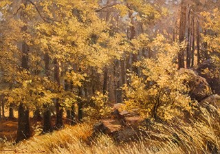 Karas Karel (1892 - 1969) - Lesní interier