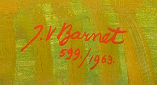 Josef Václav Barnet (1907 - 1990) - Slunečnice - velký rozměr