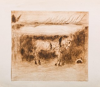 Bohuslav Reynek (1892 - 1971) - Bílý koníček