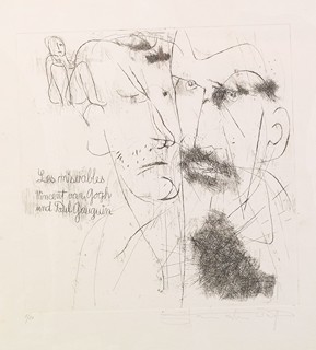 Stanislav Čáp (1928) - Les miserables Vincent van Gogh und Paul Gaugin