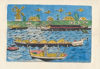 Jaroslav Tyxa (1912 - 1986) - Na vodě