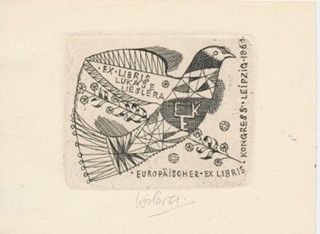 Josef Liesler (1912 – 2005) - Konvolut dvou ex libris