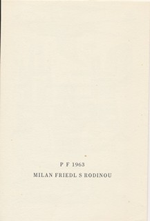 Josef Liesler (1912 - 2005) - Vlaštovka nad Prahou
