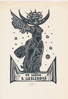 Josef Liesler (1912 - 2005) - Vlaštovka nad Prahou