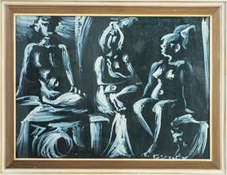 Andrej Belocvětov (1923 - 1997) - V sauně