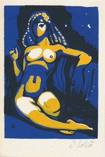 Josef Lubič (1935) - Akt v noci
