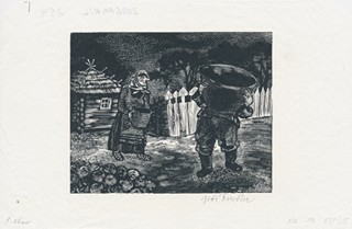 Jiří Šindler (1938 – 2022) - Na vesnici
