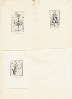 Jiří Stejskal (1948 – 1988) - Konvolut tří grafik
