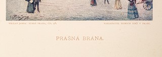 Václav Jansa (1859-1913) - Prašná brána v Praze