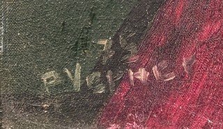 Autor neurčený - Milenci při západu slunce
