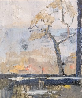 František Turek (1916 - 2008), připsáno - Tichý jezerní kout