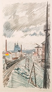 Eduard Milén (1891 – 1976) - Brno od plynárny