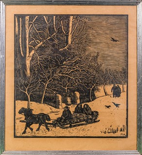 Antonín Majer (1882 – 1963) - Tuhá zima
