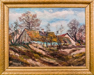 František Salamánek (1908-1993) - Česká vesnice