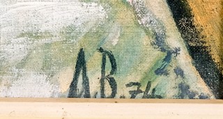 Andrej Bělocvětov (1923-1997) - Zátiší s ovocem a číší