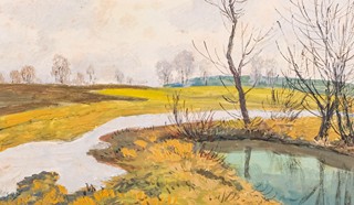 Miloslav Lesný (1903-1989) - U jezírka