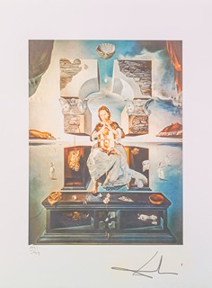 Salvator Dali (1904-1989) - Malíř u stojanu