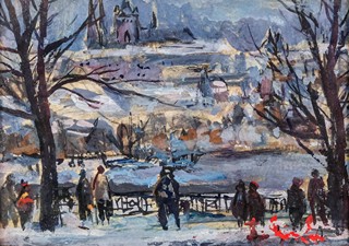 František Emler (1912-1992) - Smetanovo nábřeží