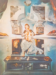 Salvator Dali (1904-1989) - Malíř u stojanu
