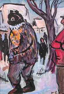 František Emler (1912-1992) - Průvod v maskách