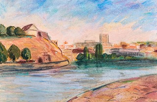 Jaromír Kunc (1900 - 1971) - U Vltavy
