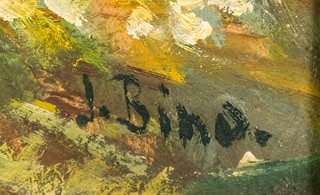 Bino Josef (1881 - 1947) - Česká krajina s břízkami