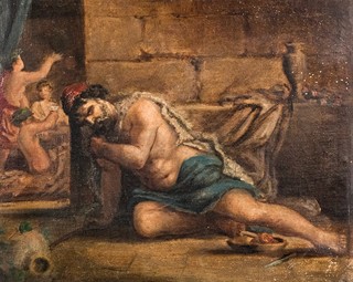 Autor neurčený - Autor neurčený - Demokritos rozjímající nad marností světa